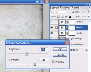 contrast settings contrast settings